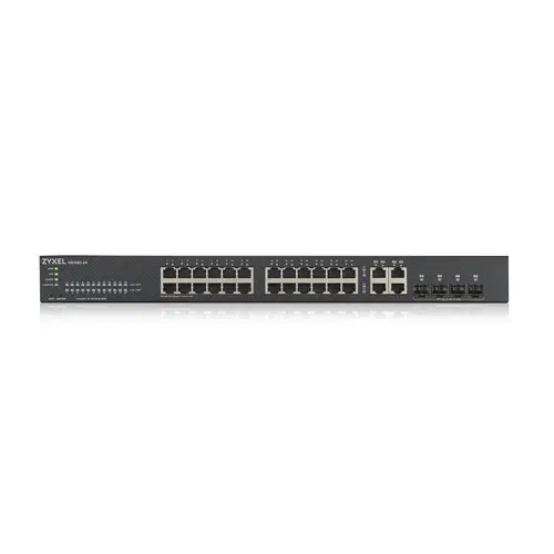 GS1920-24V2 Gestionado Gigabit Ethernet (10/100/1000) Negro - Imagen 2