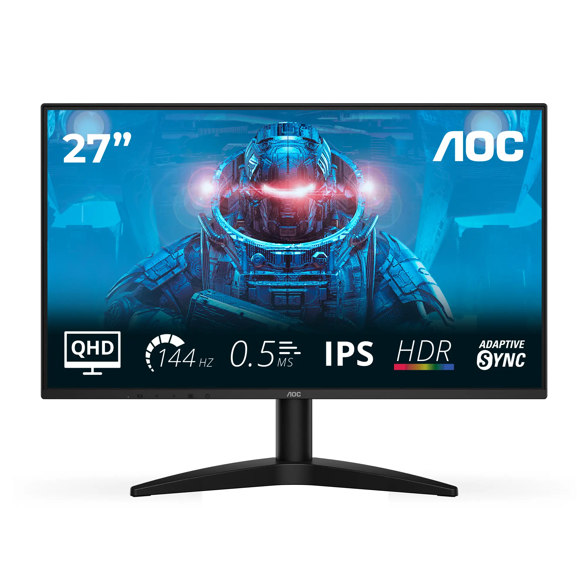 B3 Q27B36X pantalla para PC 68,6 cm (27") 2560 x 1440 Pixeles Quad HD LED Negro
