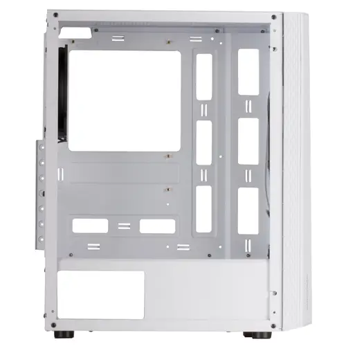 MC-ART Blanco, Caja PC Gaming ATX, Doble Cristal Templado Dibujable, ARGB 12 Modos, Ventilador 12 cm - Imagen 6