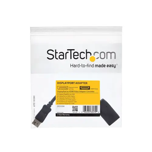 Adaptador de Vídeo DisplayPort a HDMI - Conversor DP - 1920x1200 - Pasivo - Imagen 6