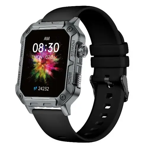 NXSWTRAILWATCH Relojes inteligentes y deportivos 4,85 cm (1.91") Digital 320 x 385 Pixeles Pantalla táctil Acero inoxidable - Imagen 8