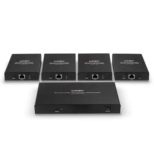 38262 extensor audio/video Transmisor y receptor de señales AV Negro - Imagen 3