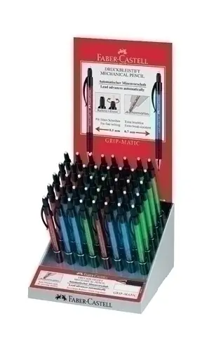 PORTAMINAS FABER CASTELL GRIP-MATIC C/40