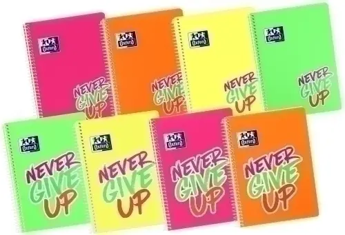 BLOCK OXF.NEON PP Fº 80h CD.4 SURTIDO - Pack de 24 unidades