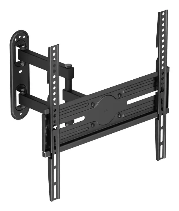 Soporte eco giratorio, inclinable y nivelable para monitor/TV 35kg de 32-65, Negro