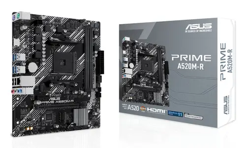 PRIME A520M-R AMD A520 Zócalo AM4 micro ATX - Imagen 1