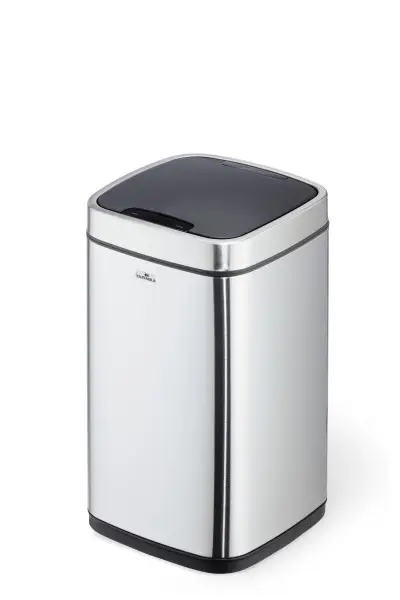 TOUCH 12L Rectangular Acero inoxidable Plata, Negro