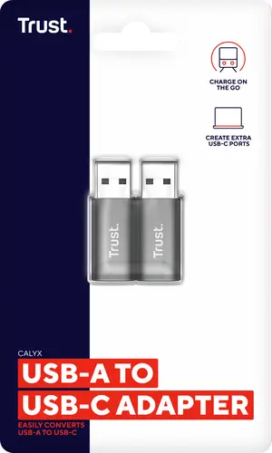Calyx USB Type-C USB Type-A Gris - Imagen 6