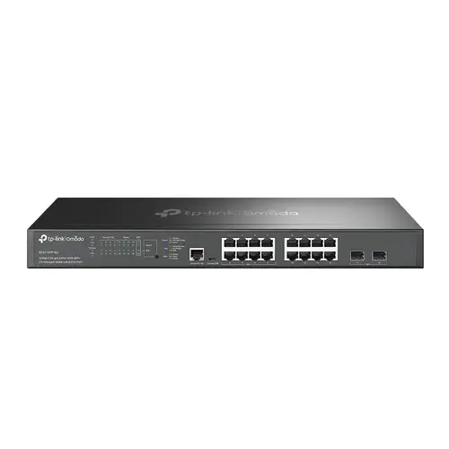 Omada SG3218XP-M2 switch Gestionado L2+ 2.5G Ethernet (100/1000/2500) Energía sobre Ethernet (PoE) 1U Negro - Imagen 1