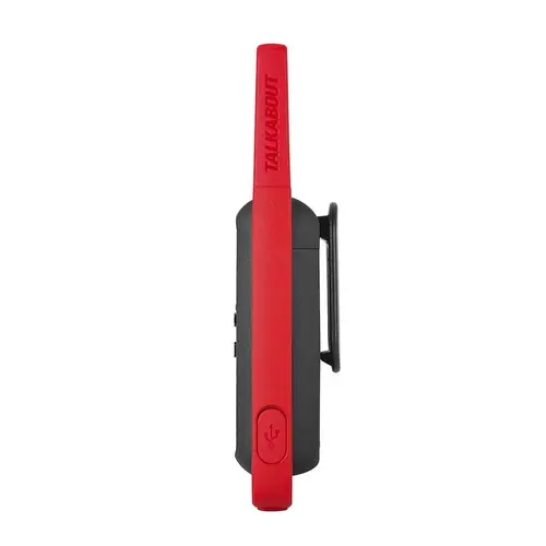 TALKABOUT T62 two-way radios 16 canales 12500 MHz Negro, Rojo - Imagen 4