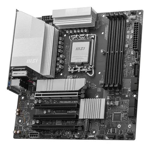PRO B860M-A WIFI placa base Intel B860 LGA 1851 (Socket V1) micro ATX - Imagen 4