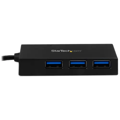Hub USB C de 4 Puertos - Ladrón USB Tipo-C con 4 Puertos USB-A (USB 3.0 SuperSpeed 5Gbps) Bus USB o Autoalimentación - Hub de Carga Portátil USB-C a USB-A BC 1.2 - Imagen 2