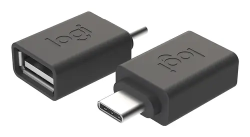 956-000005 cambiador de género para cable USB C USB A Grafito - Imagen 3