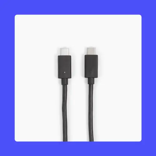 USB C Male to USB C Male Cable for Meeting Owl 3 (16 Feet / 4.87M) cable USB 4,87 m Negro - Imagen 2