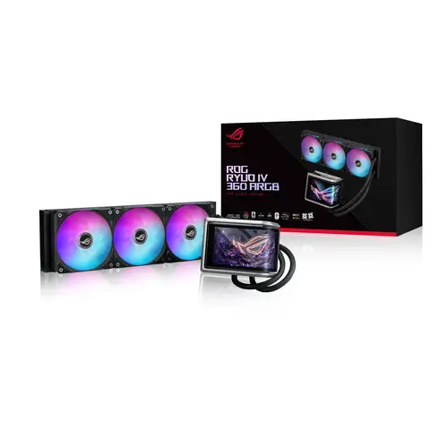 ROG RYUO IV 360 ARGB Procesador Sistema de refrigeración líquida todo en uno 12 cm Negro - Imagen 13