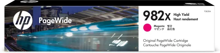 Cartucho PageWide 982X Original de alta capacidad magenta