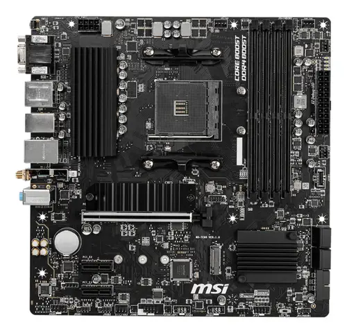 B550M PRO-VDH WIFI placa base AMD B550 Zócalo AM4 micro ATX - Imagen 2