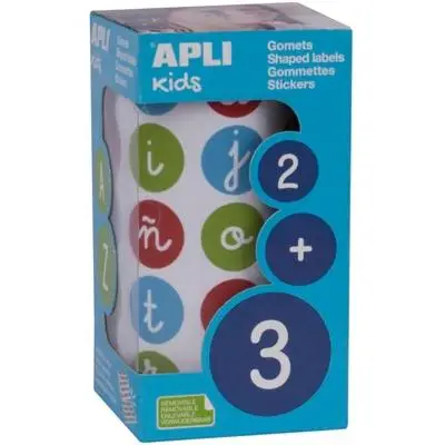 ROLLO GOMETS APLI CIRC. ABC MINUSC. 20MM 16798