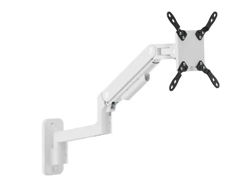 650140 soporte para monitor 124,5 cm (49") Pared Blanco - Imagen 2