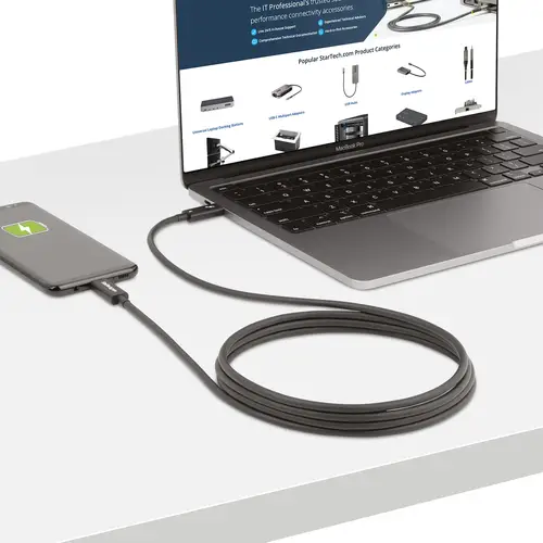 A40G2MB-TB4-CABLE cable Thunderbolt 2 m 40 Gbit/s Negro - Imagen 9