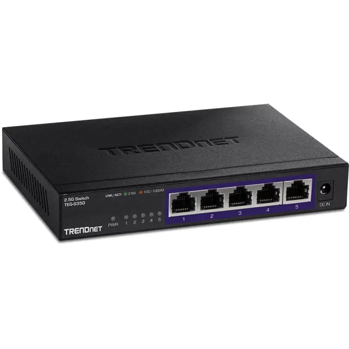 TEG-S380 switch No administrado Gigabit Ethernet (10/100/1000) Negro
