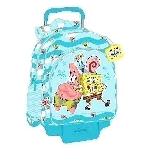 SAFTA-BOB ESPONJA MOCHILA 180 C/CARRO