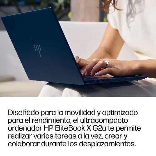 EliteBook X G2a 14 inch Notebook Next Gen AI PC Wolf Pro Security Edition Copilot+ PC AMD Ryzen AI 7 PRO Portátil 35,6 cm (14") WUXGA 32 GB LPDDR5x-SDRAM 1 TB SSD Wi-Fi 7 (802.11be) Windows 11 Pro Azul - Imagen 9
