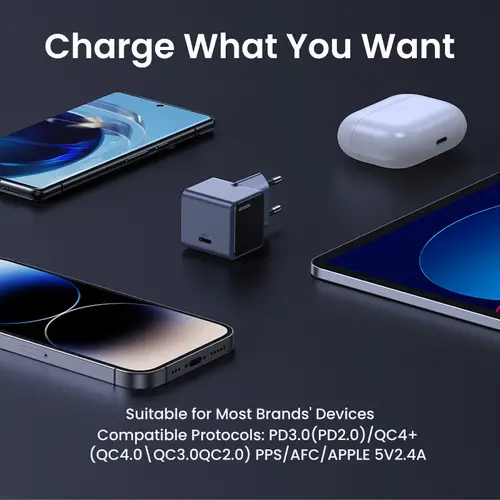 Nexode S 30W USB-C GaN Fast Charger EU gray Teléfono móvil, Batería portátil, Teléfono Gris Corriente alterna Interior - Imagen 8