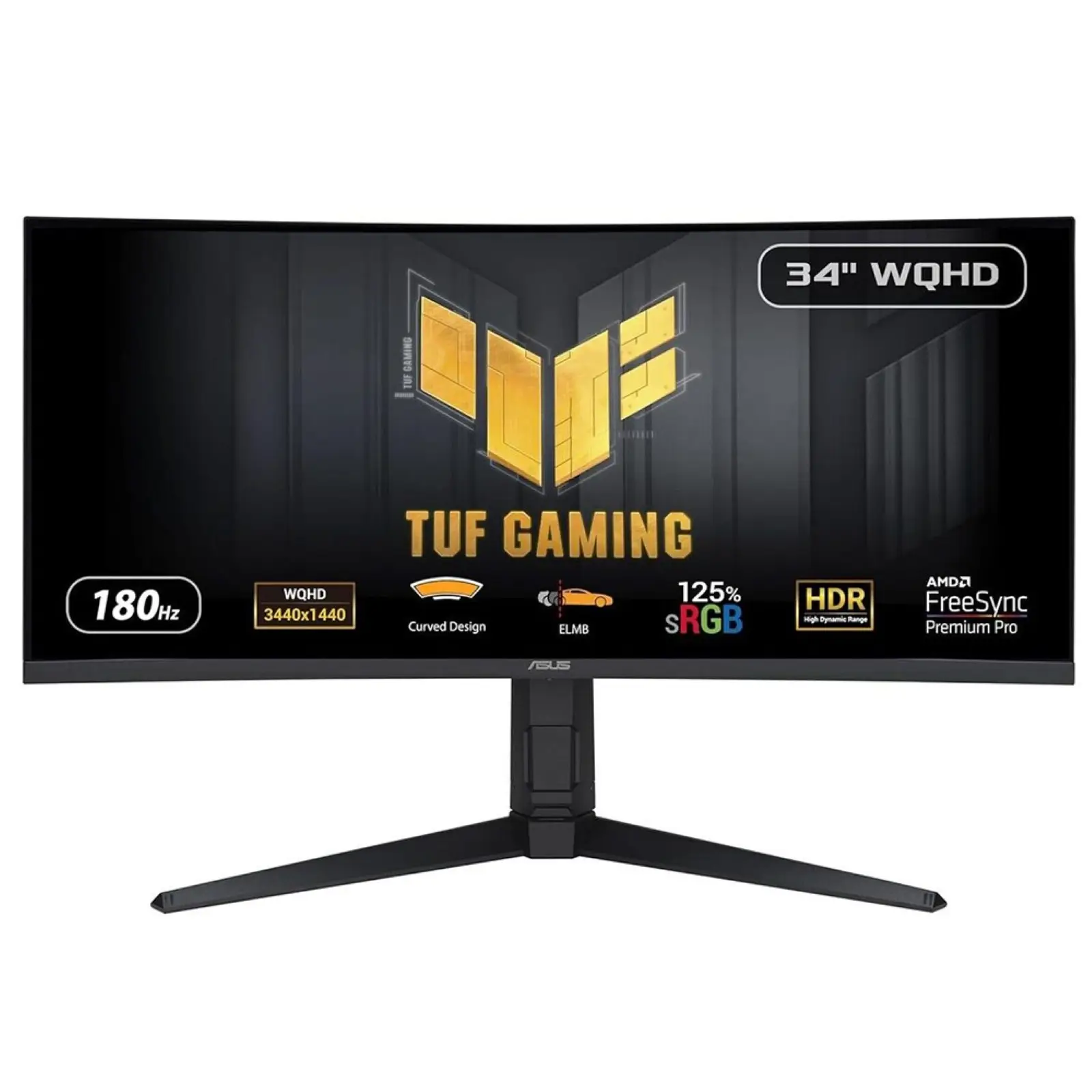 TUF Gaming VG34VQL3A pantalla para PC 86,4 cm (34") 3440 x 1440 Pixeles UltraWide Quad HD LCD Negro - Imagen 9