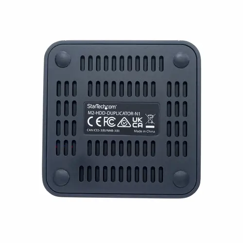 Dock Duplicador Clonador Autónomo 1:1 de Unidad SSD NVMe M.2 - 90GBpm - USB-C 3.2 de 20Gbps - Docking Station USB Tipo C de 2 Bahías - Incluye Cables USB-C/USB-A - Imagen 5