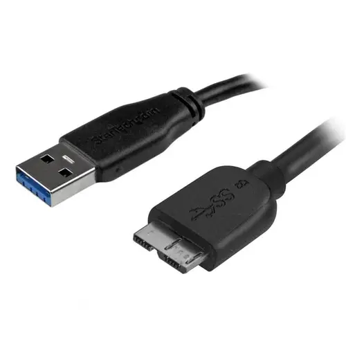 Cable micro USB 3.0 delgado de 0,5m - Imagen 1