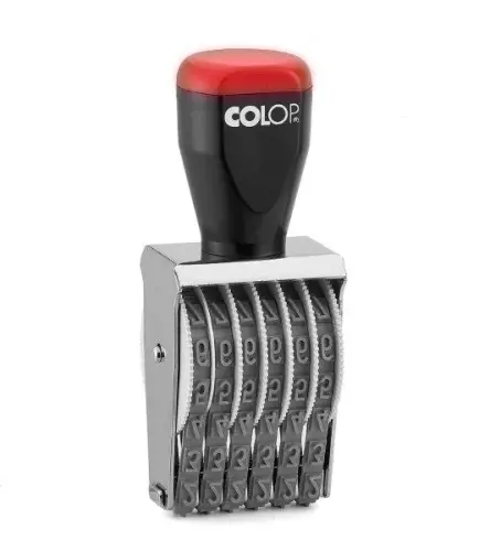 NUMERADOR MANUAL COLOP 07006(7mm/6bd)