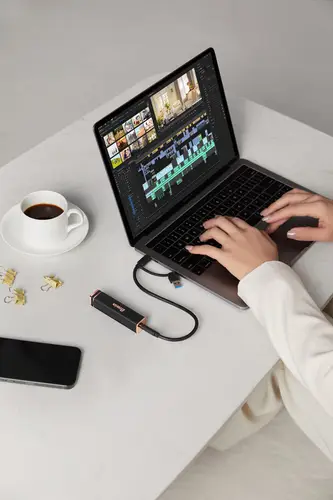 PD2000 4 TB USB Tipo C USB 3.2 Gen 2x2 Púrpura - Imagen 11