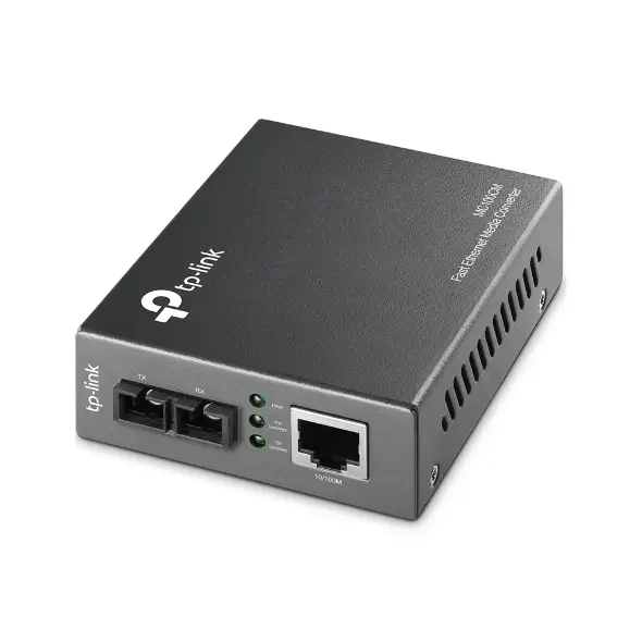 MC100CM convertidor de medio 100 Mbit/s 1310 nm Multimodo Negro