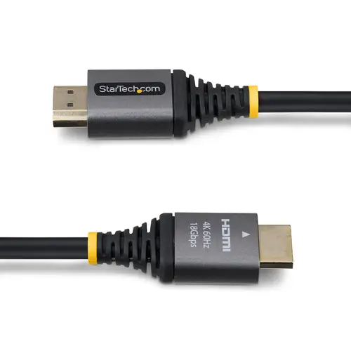 Cable HDMI 2.0 Certificado Premium de Alta Velocidad de 1,5m - 4K 60Hz/ 1440p 144Hz - Cable HDMI 2.0 con HDR10 ARC - 18Gbps - Cable HDMI 4K para Monitor/TV - Imagen 4