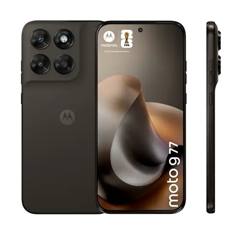 moto g77 17,3 cm (6.8") Ranura híbrida Dual SIM Android 16.0 5G USB Tipo C 8 GB 512 GB 5200 mAh Negro - Imagen 2
