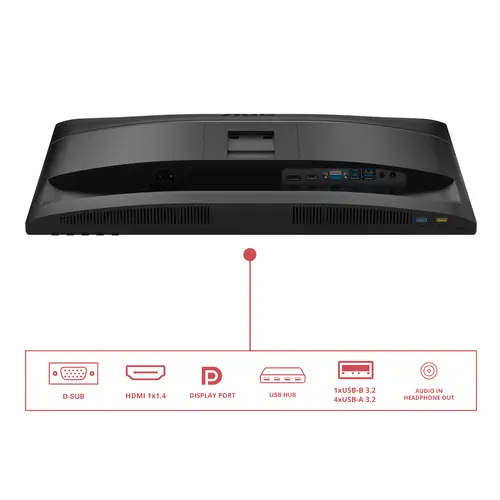 24E4U pantalla para PC 60,5 cm (23.8") 1920 x 1080 Pixeles Full HD LED Negro - Imagen 5