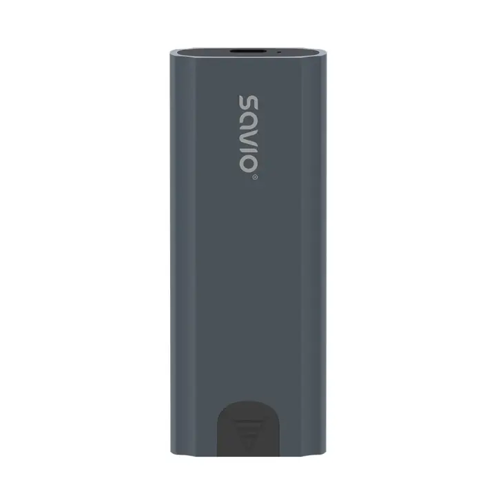 AK-67 caja para disco duro externo Caja externa para unidad de estado sólido (SSD) Gris M.2