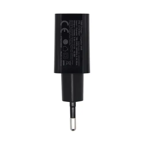 Cargador USB 10W Alta Eficiencia, 5V/2A, Negro - Imagen 4
