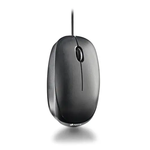 FLAME-C ratón Universal Ambidextro USB Tipo C Óptico 1000 DPI - Imagen 1