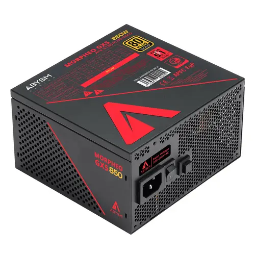 Morpheo GX5 850W unidad de fuente de alimentación 20+4 pin ATX ATX Negro, Rojo - Imagen 2