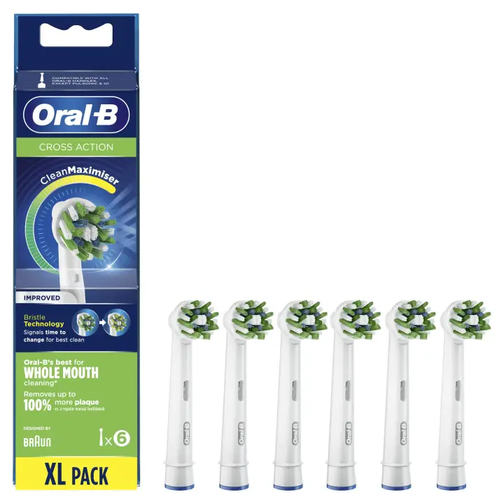 CrossAction 80339345 cepillo de cabello 6 pieza(s) Azul, Verde, B..