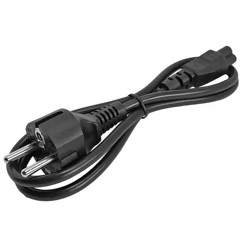 Cable de 1m de Alimentación para Portátiles, Enchufe UE a C5, 2,5A 250V, 18AWG, Cable de Repuesto para Cargador, Cable Hoja de Trébol Mickey Mouse, Cable para Europa, UL - Imagen 4