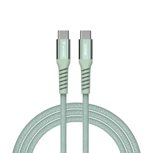 31855 cable USB USB 2.0 1,2 m USB C Verde - Imagen 2