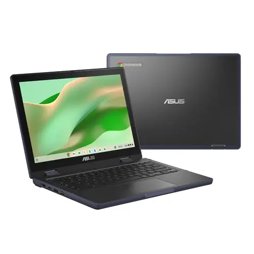 Chromebook CR12 Flip CR1204FTA-R90075 - Ordenador Portátil 12.2" WUXGA (Intel N N150, 8GB RAM, 64GB eMMC, Graphics, ChromeOS) Gris Mineral - Teclado QWERTY español - Imagen 4