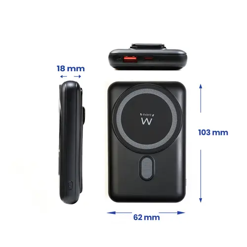 POWER BANK Mag SAFE 10000 mAh PD 22.5W - Imagen 2