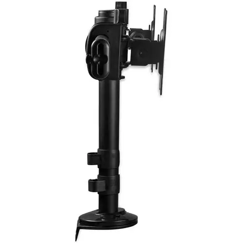 Brazo para Escritorio de Dos Monitores - con Barra Horizontal - Soporte de Mordaza/Ojal para Escritorio - Imagen 6