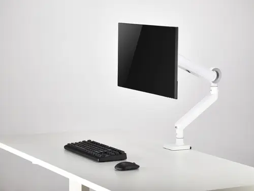 Soporte de escritorio para monitor de 17«-35», blanco - Imagen 6