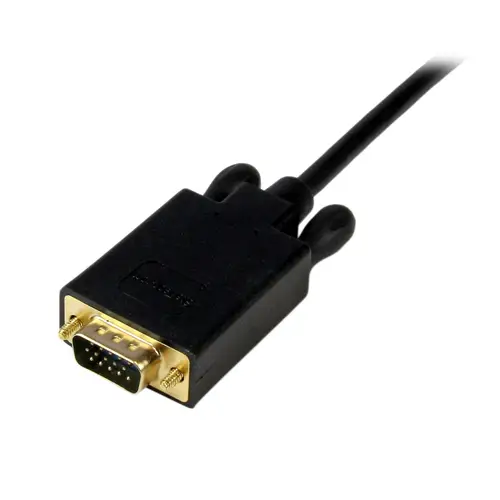 Cable de 1,8m de Vídeo Adaptador Conversor Activo Mini DisplayPort a VGA - 1080p - Negro - Imagen 4