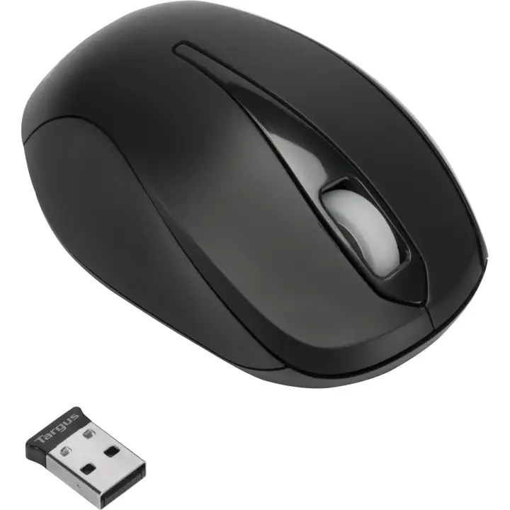 AMW060EU ratón Viajes Ambidextro RF inalámbrico Óptico 1600 DPI